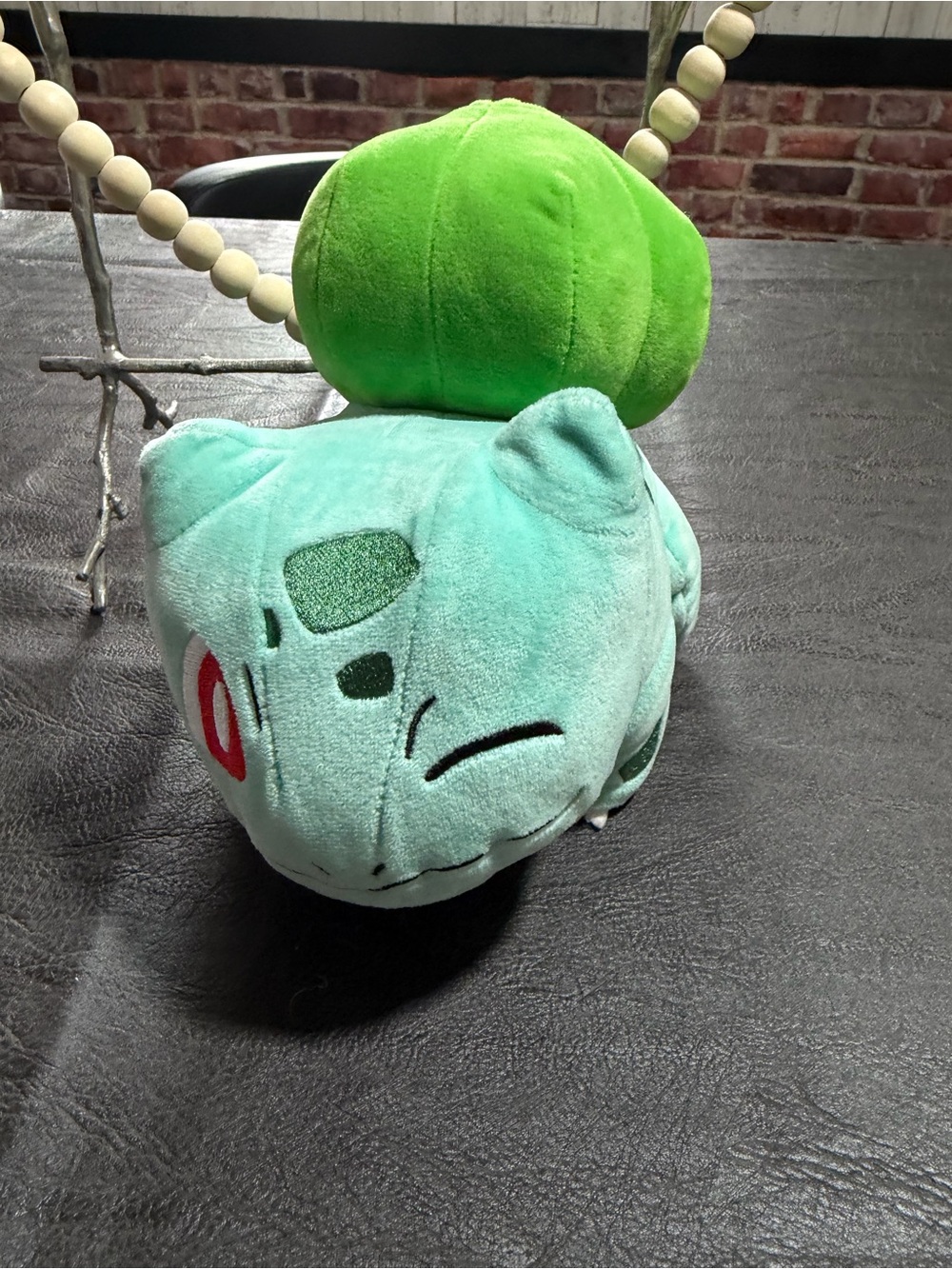 Winking Bulbasaur Plush Toy - Green